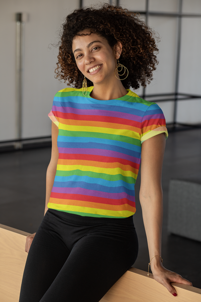 Rainbow Women's T-shirt - Seasonally Gifted 