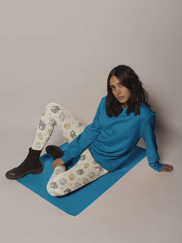 Unicorn Cat Yoga Leggings - Seasonally Gifted 