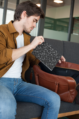 Seashell Spiral notebook