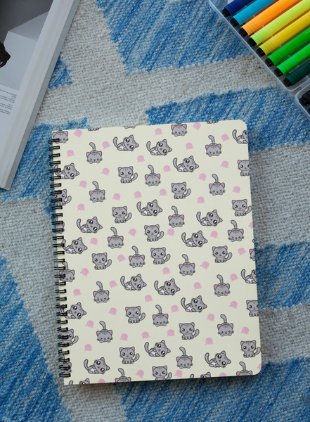 Kawaii Spiral notebook