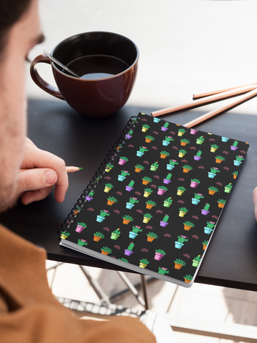 Cactus Spiral notebook