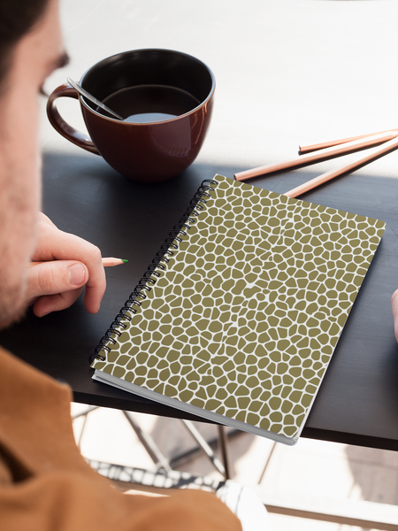 Giraffe Spiral notebook