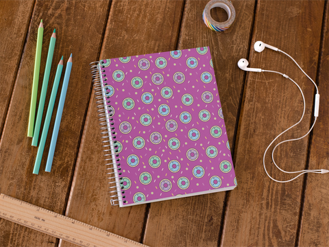 Donut Spiral notebook