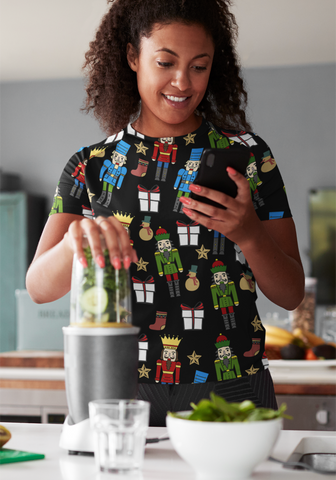 Nutcracker Women's T-shirt - Seasonally Gifted 