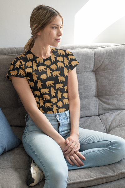 Bear Women's T-shirt - Seasonally Gifted 