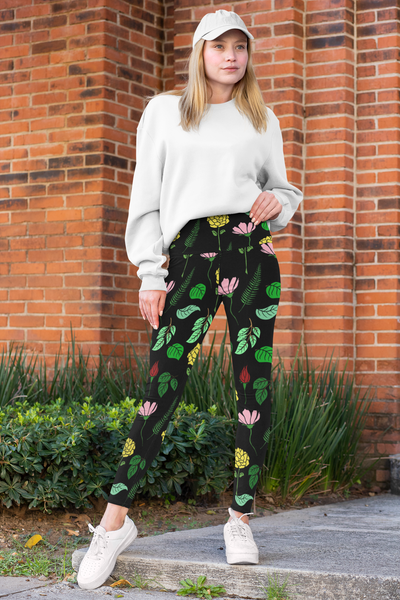 Floral Leggings - Seasonally Gifted 