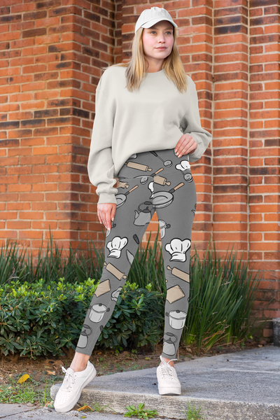 Chef Yoga Leggings - Seasonally Gifted 