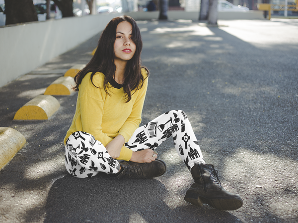 Religious Yoga Leggings - Seasonally Gifted 