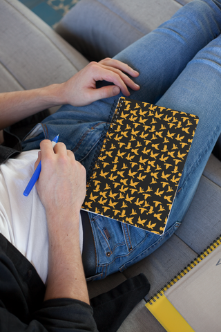 Birds Spiral notebook