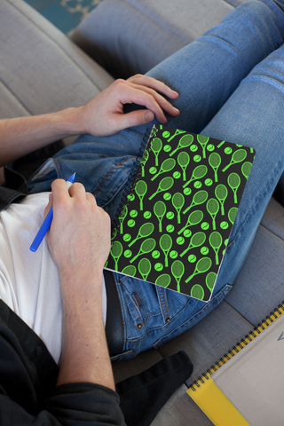 Tennis Spiral notebook