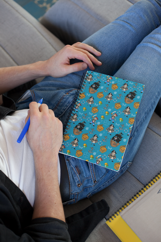 Pirate Spiral notebook
