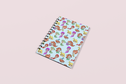 Mermaid Spiral notebook