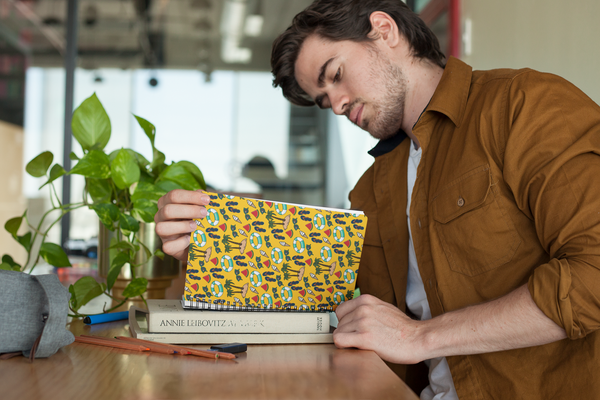 Summer Spiral notebook