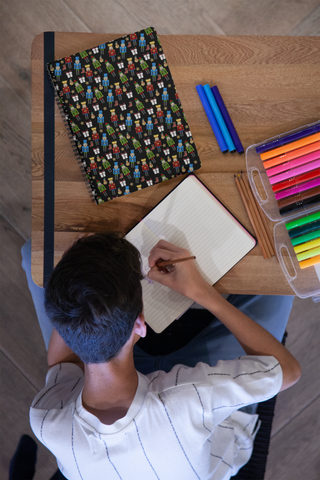 Nutcracker Spiral notebook