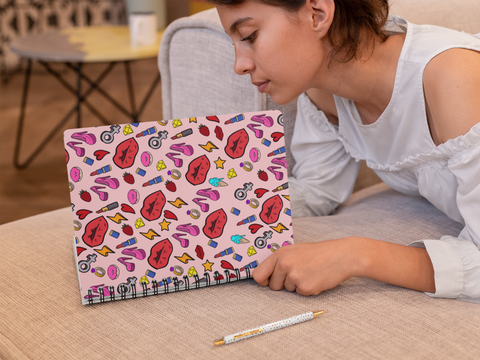 Girl Power Spiral notebook