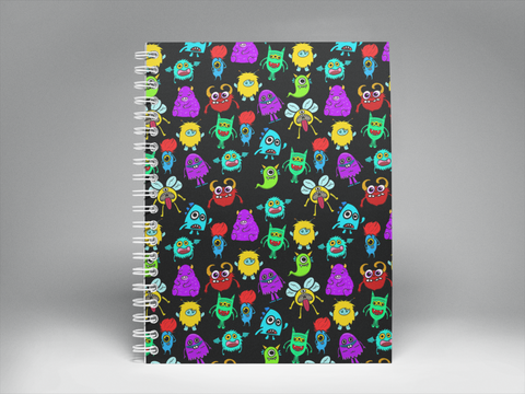 Kid monster Spiral notebook