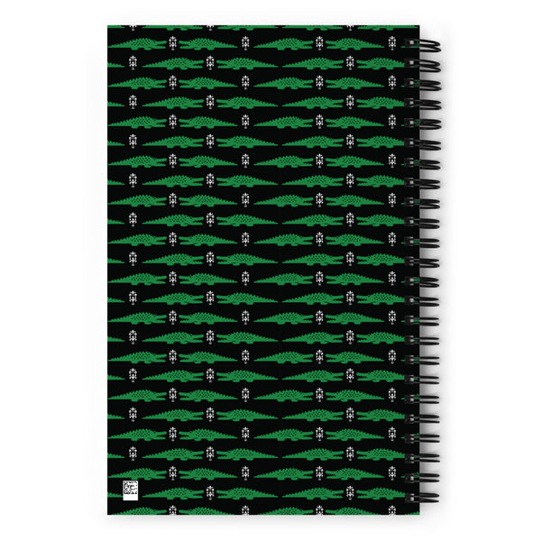 Alligator Spiral notebook