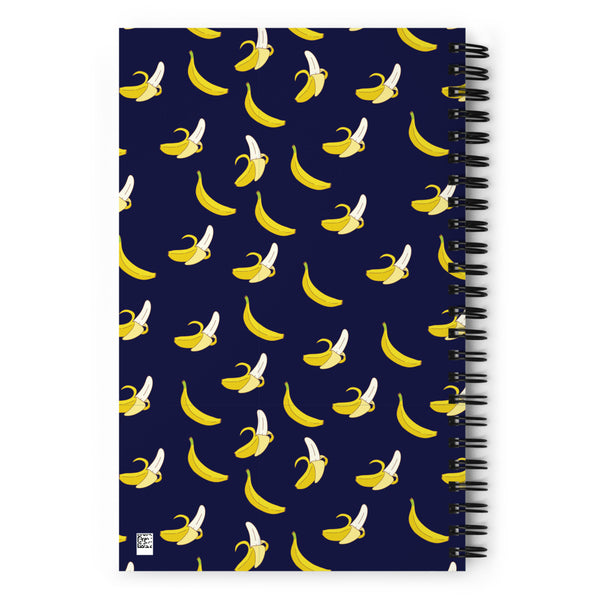 Banana Spiral notebook