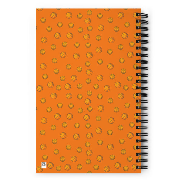 Basketball Spiral notebook