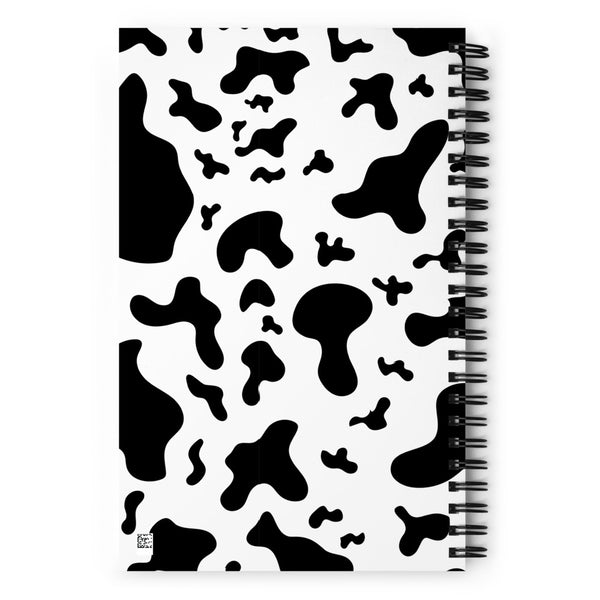 Cow Spiral notebook