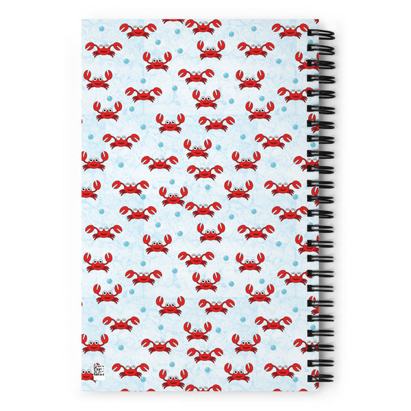 Crab Spiral notebook