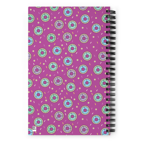 Donut Spiral notebook