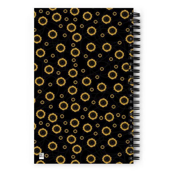 Flower Spiral notebook