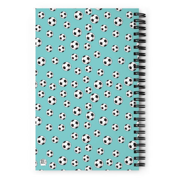 Football Spiral notebook