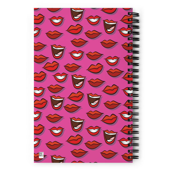 Lip Spiral notebook