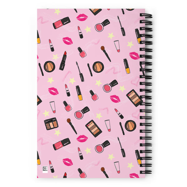 Makeup Spiral notebook