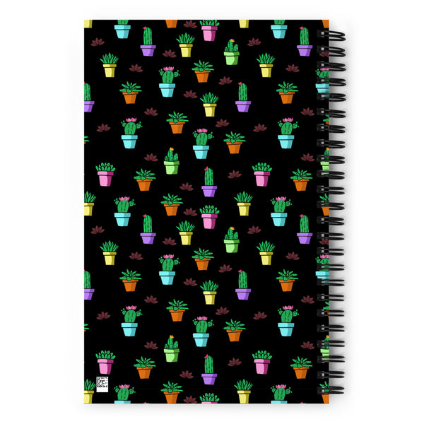 Cactus Spiral notebook