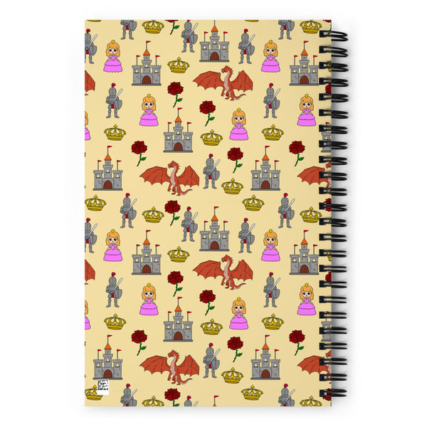 Fairytale Spiral notebook