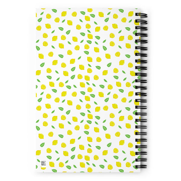Lemon Spiral notebook