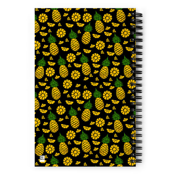 Pineapple Spiral notebook