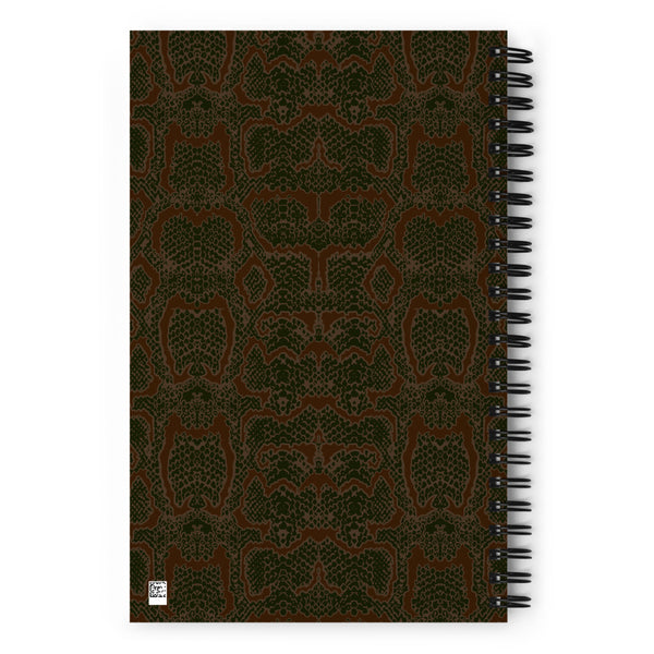 Snake Spiral notebook