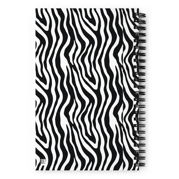 Zebra Spiral notebook