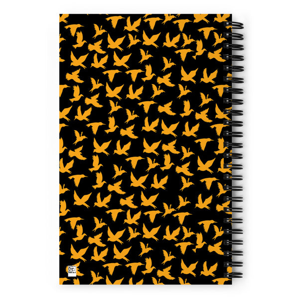 Birds Spiral notebook