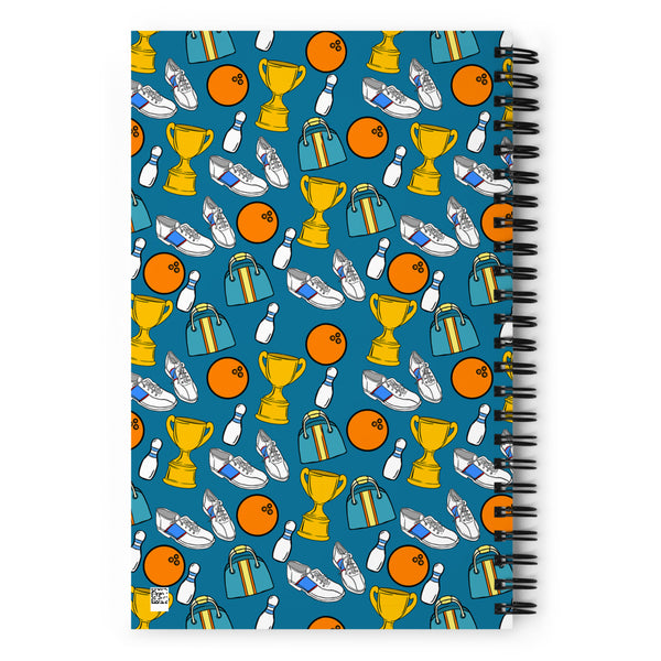 Bowling Spiral notebook