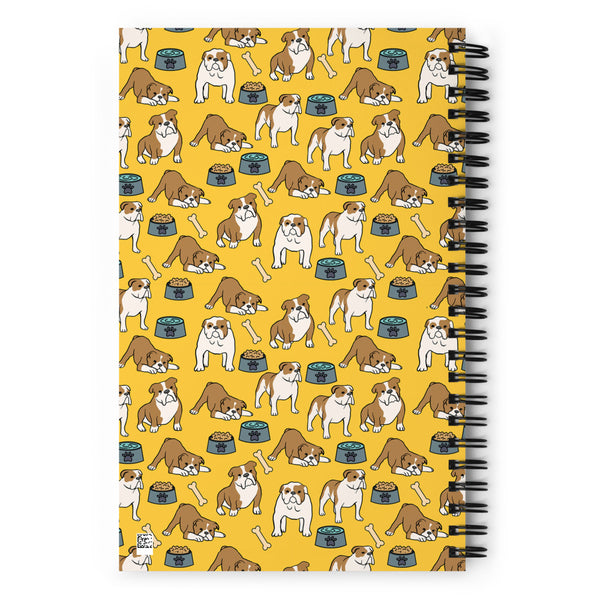 Bulldog Spiral notebook