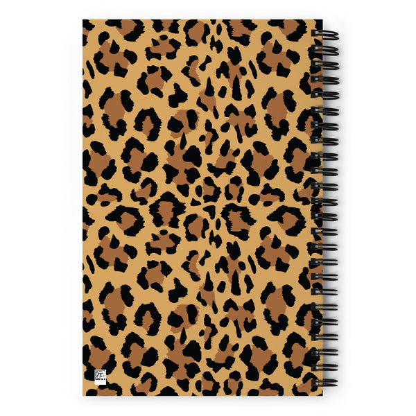 Cheetah Spiral notebook