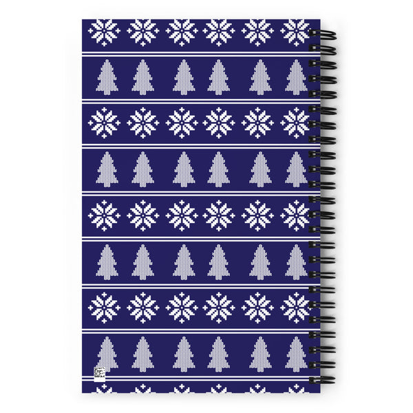 Christmas Sweater Spiral notebook