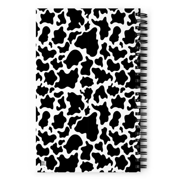 Cow Spiral notebook