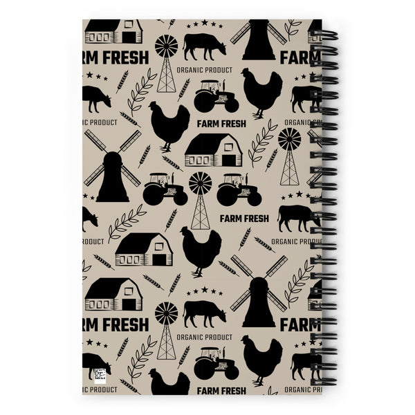 Farm 1 Spiral notebook