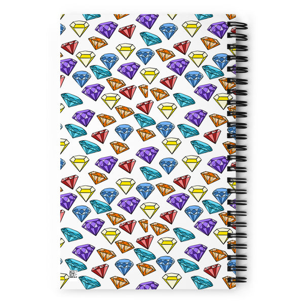 Gems Spiral notebook