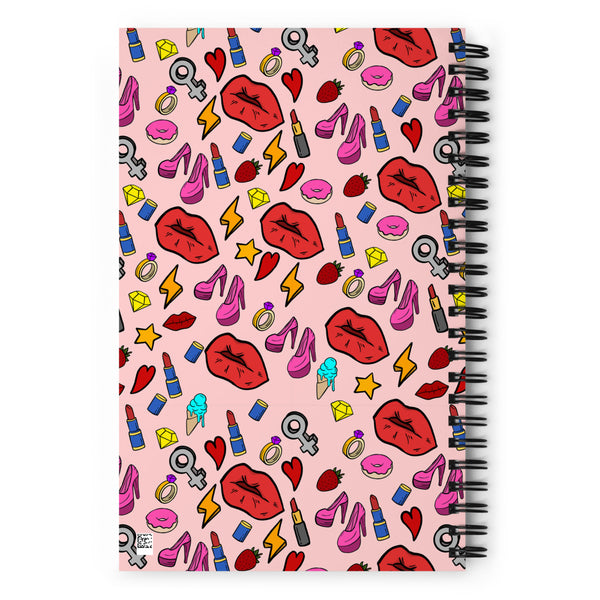 Girl Power Spiral notebook