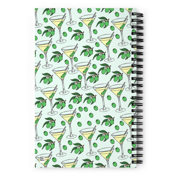 Martini Spiral notebook