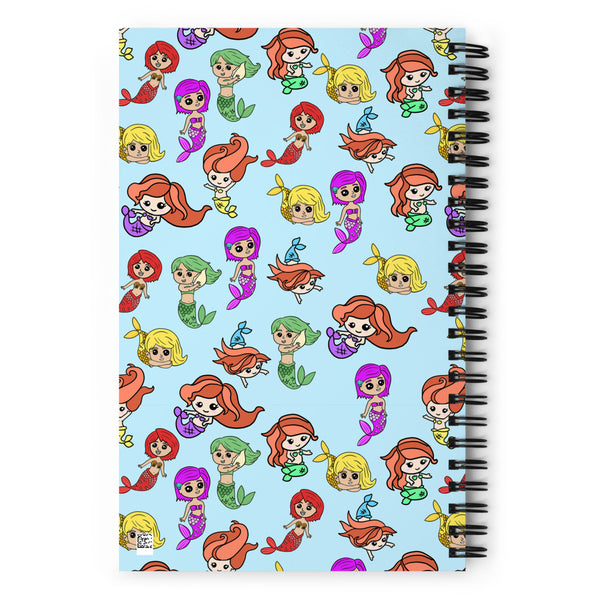 Mermaid Spiral notebook