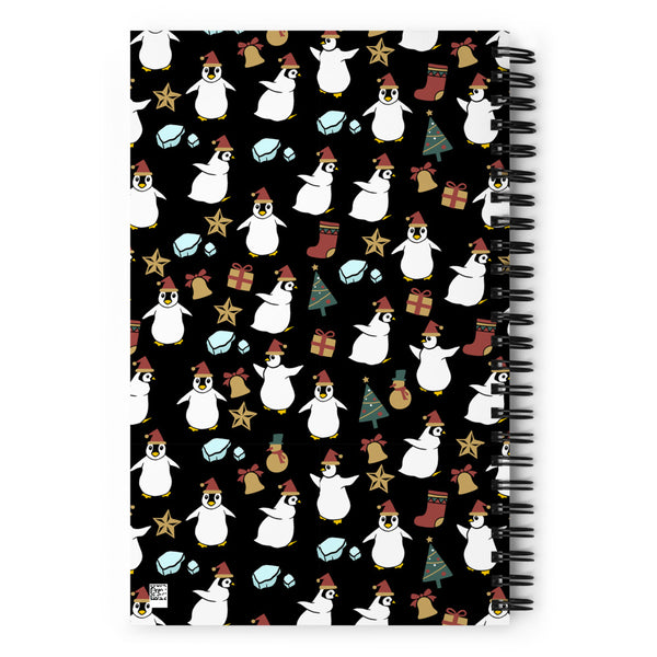 Penguin Spiral notebook