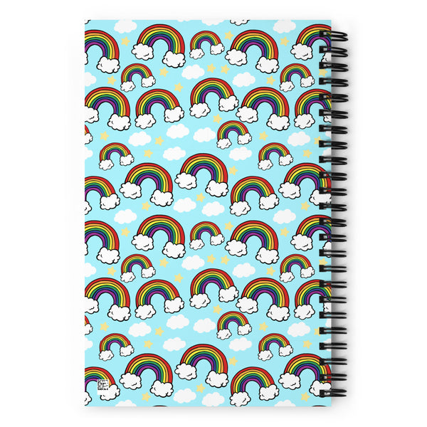 Rainbow Spiral notebook
