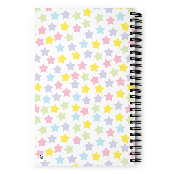 Star Spiral notebook